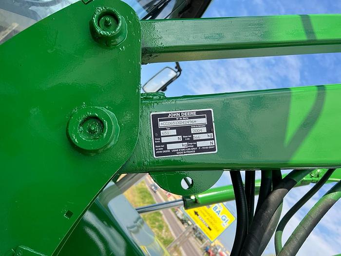 Usato John Deere 6200 caricatore JD651- CV 85-4 cilindri
