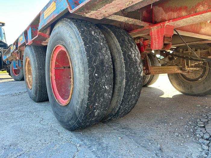 Usato Pianale Dotti 3 assi-lunghezza 9 m