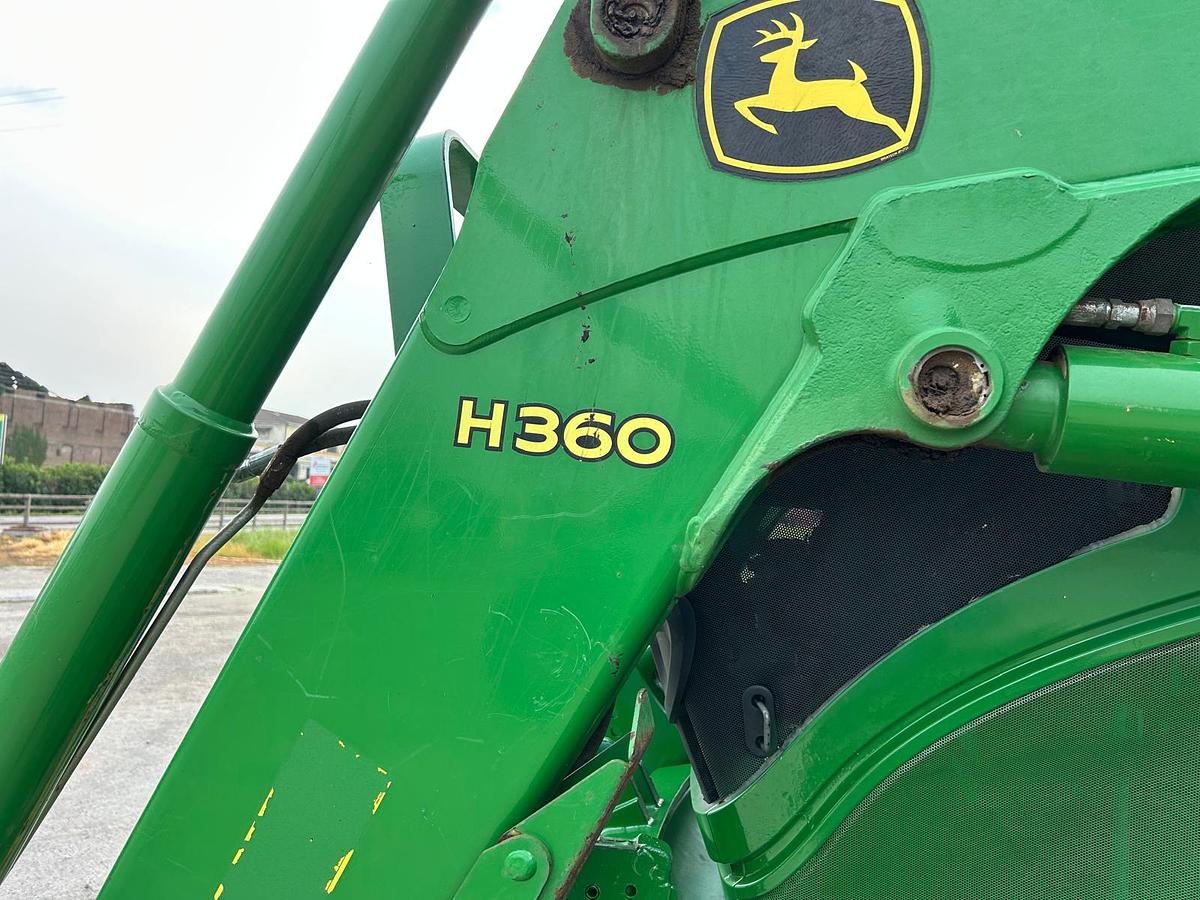 Usato John Deere 6150 R- freni aria e olio 200q- caricatore JD