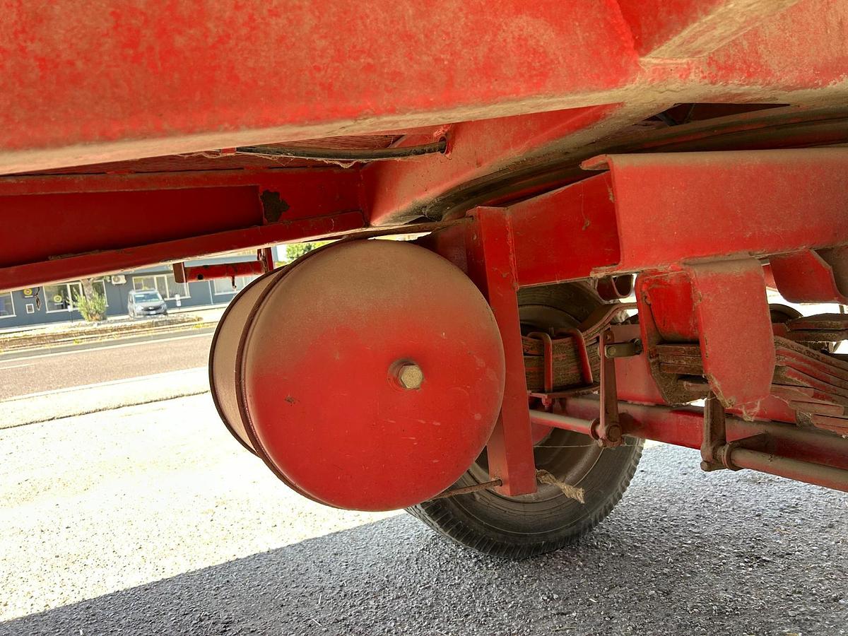 Usato Pianale 2 assi Tecnosima 140 quintali con rampe