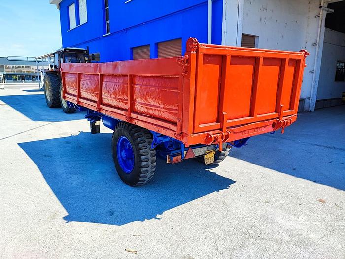 Usato Rimorchio 1 asse Mattedi-fr aria-ribalt