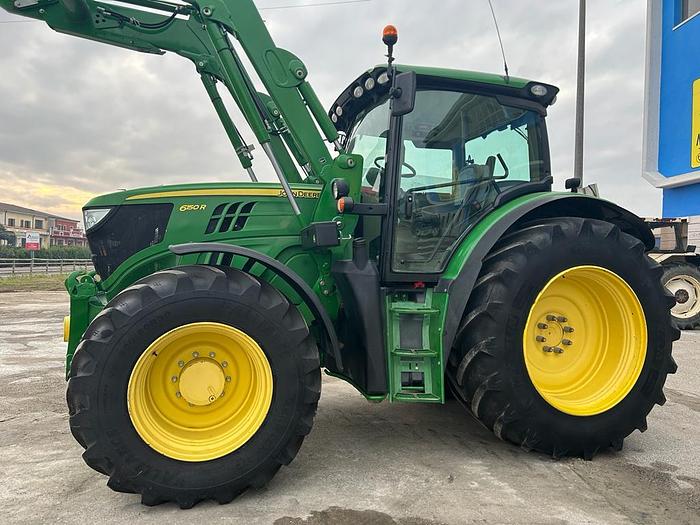Usato John Deere 6150 R-Caricatore JD H360-anno 2015