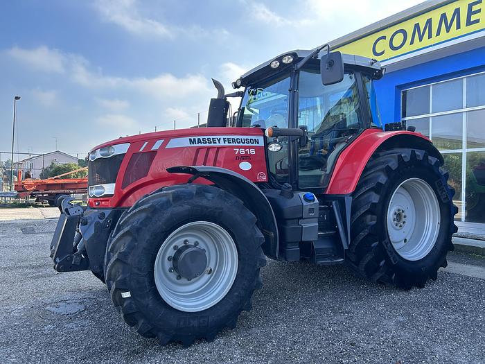 Usato Massey Ferguson 7616 Dyna6- sollevatore anteriore
