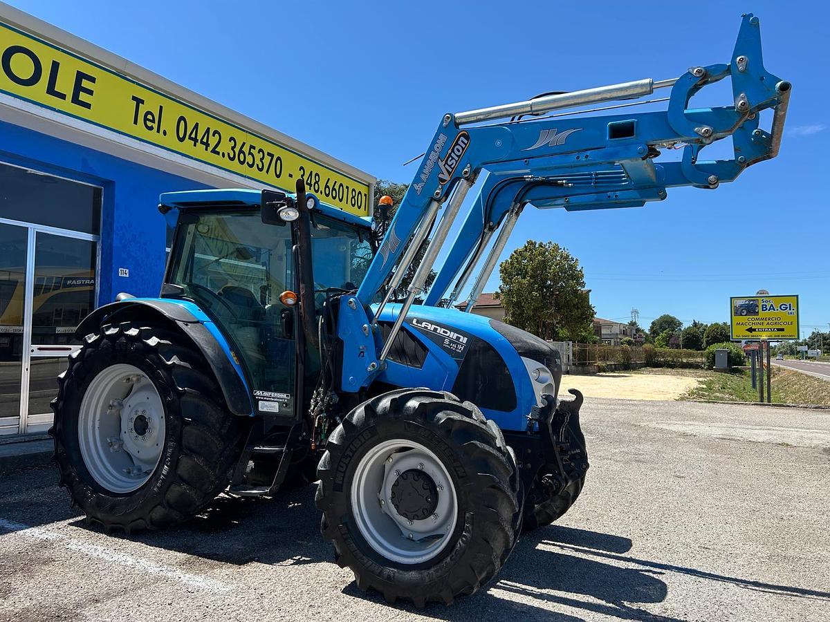 Usato Landini 5-110H con caricatore-fr.aria-soll.ant