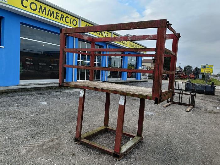 Usato Cesta per muletto o sollevatore telescopico