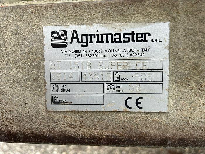 Usato Atomizzatore Agrimaster da 16 quintali