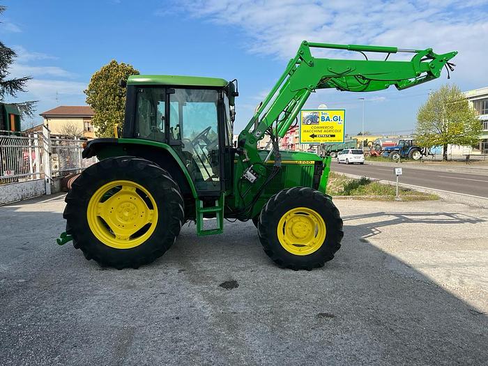 Usato John Deere 6200 caricatore JD651- CV 85-4 cilindri