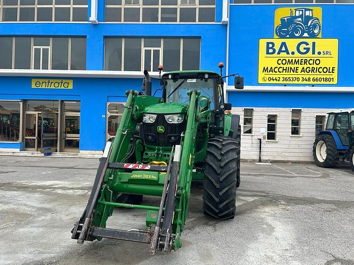 Usato John Deere 6155 M con caricatore JD