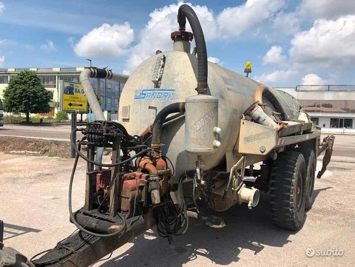 Usato Botte Liquame due assi marca Sandri 140 q