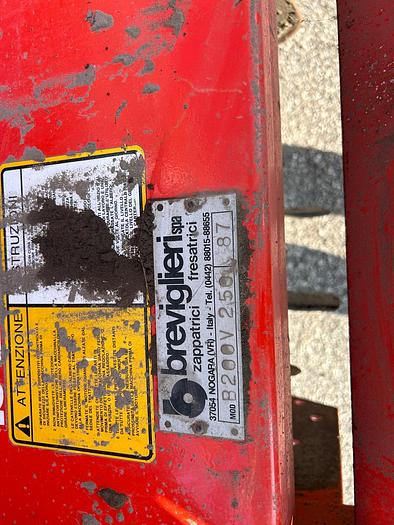 Usato Fresa pegolama Breviglieri da 2,70m