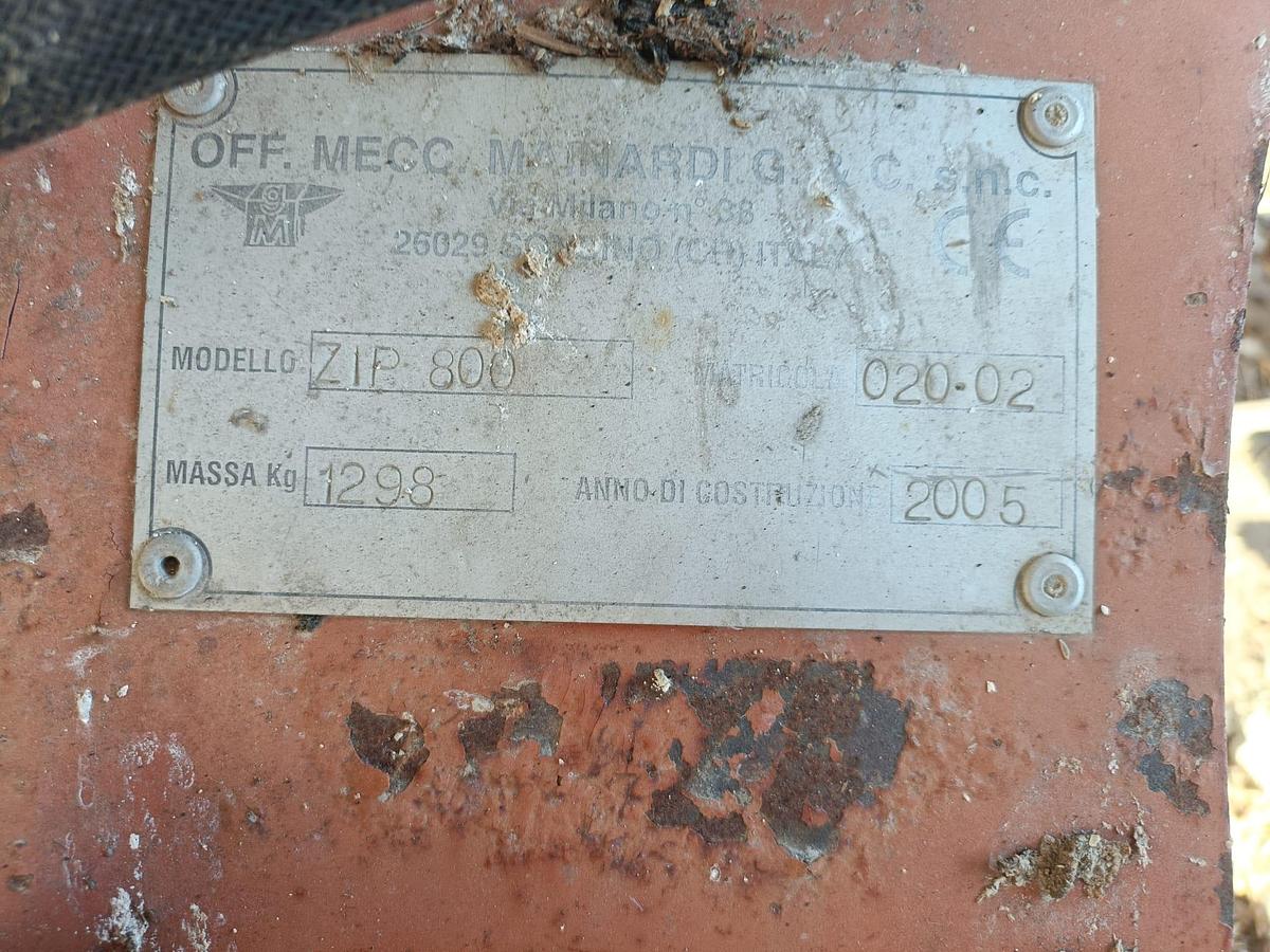 Usato Sarchio Mainardi modello ZIP 800- pieghevole idraulicamente