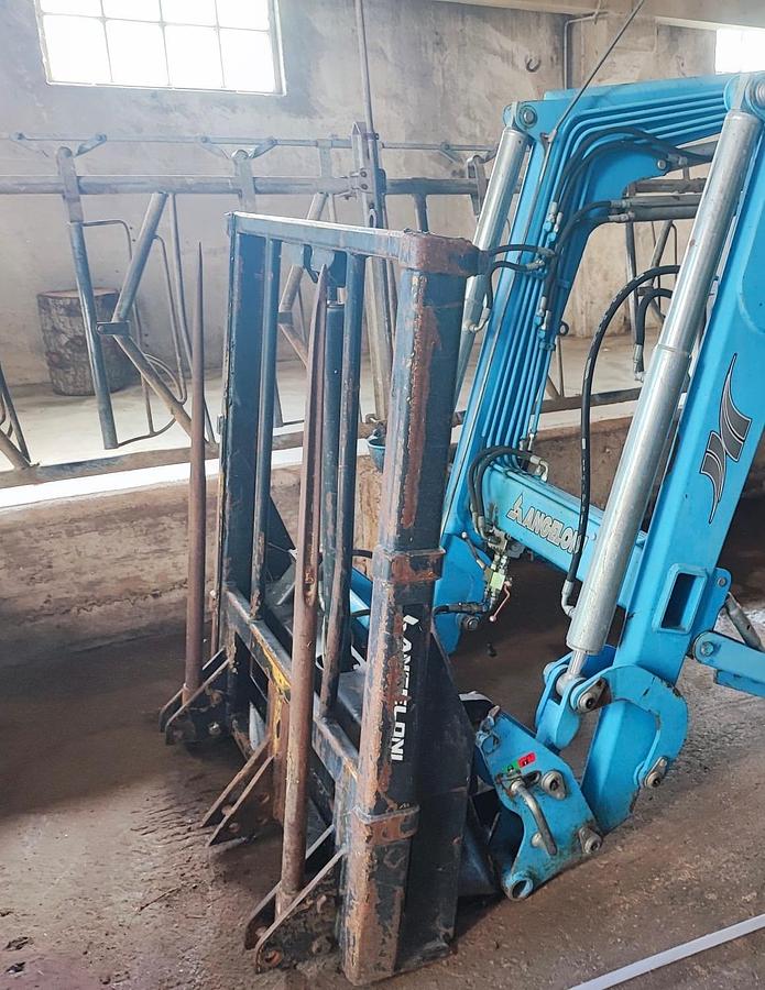 Usato Landini 5-110H con caricatore-fr.aria-soll.ant