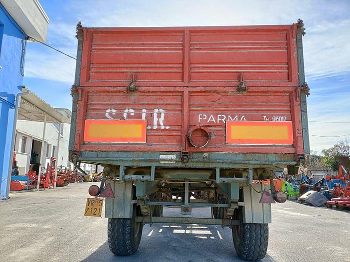 Usato Rimorchio agricolo Scir ribaltabile trilaterale