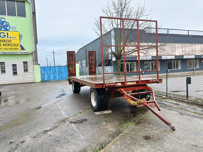 Usato Carrellone Ongaro due assi portata 120q