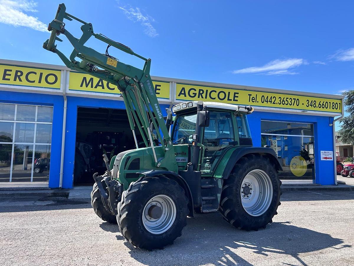 Usato fendt farmer 410 con caricatore e soll. ant.