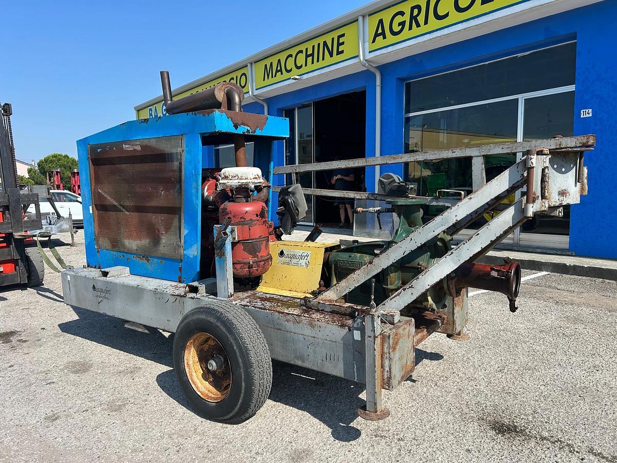 Usato gruppo motopompa Cremonini- motore Fiat