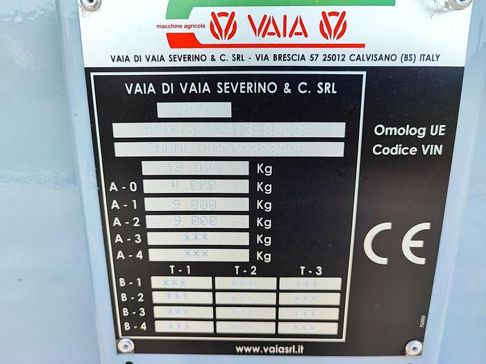 Usato Dumper Vaia NL14- nuovo ex esposizione