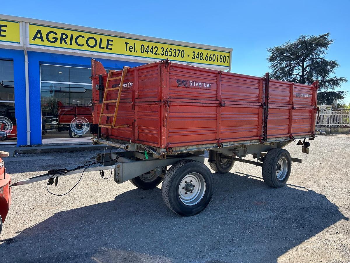 Usato rimorchio Silver Car 50 q trilaterale