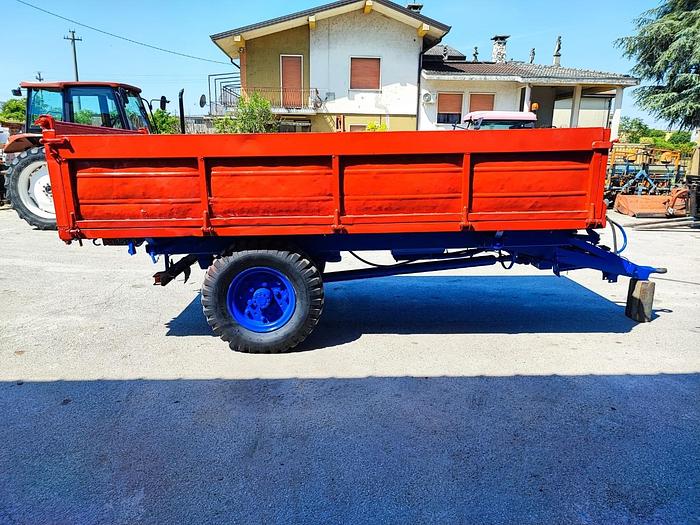 Usato Rimorchio 1 asse Mattedi-fr aria-ribalt