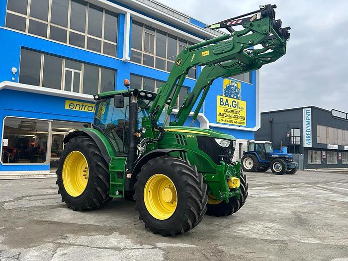 Usato John Deere 6150 R-Caricatore JD H360-anno 2015