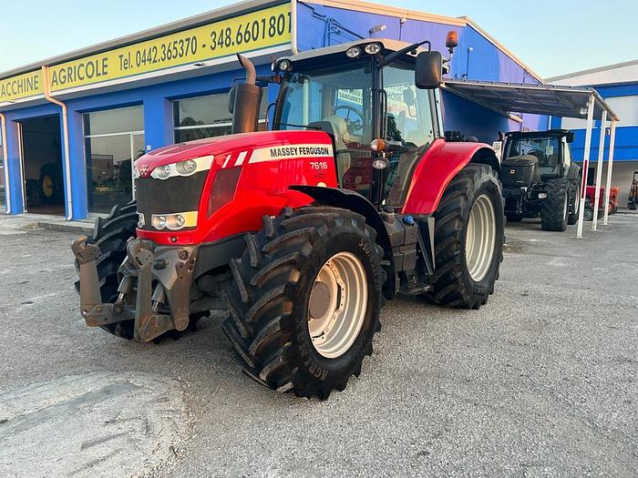Usato Massey Ferguson 7616- anno 2016- ore 5595