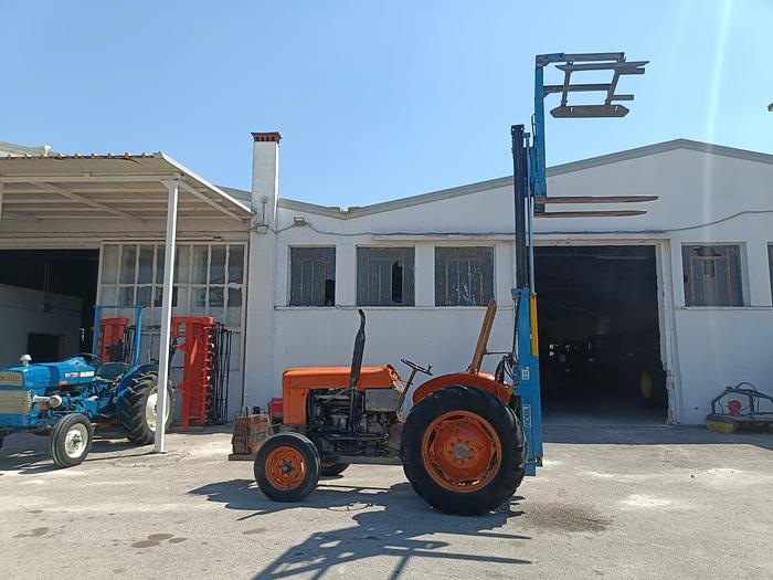 Usato Fiat 411 R completo di muletto marca Nobili