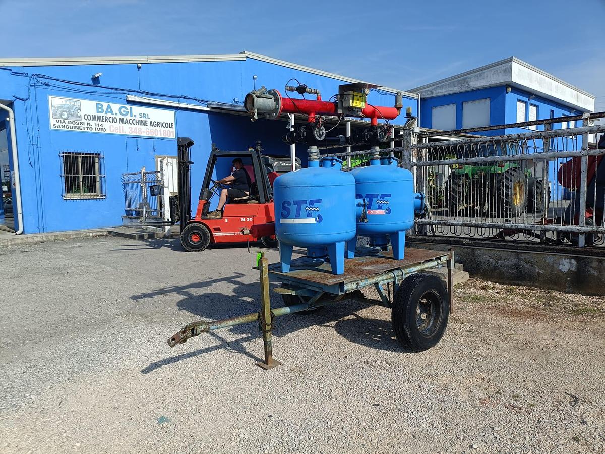Usato impianto filtrante agricolo per acqua marca STF