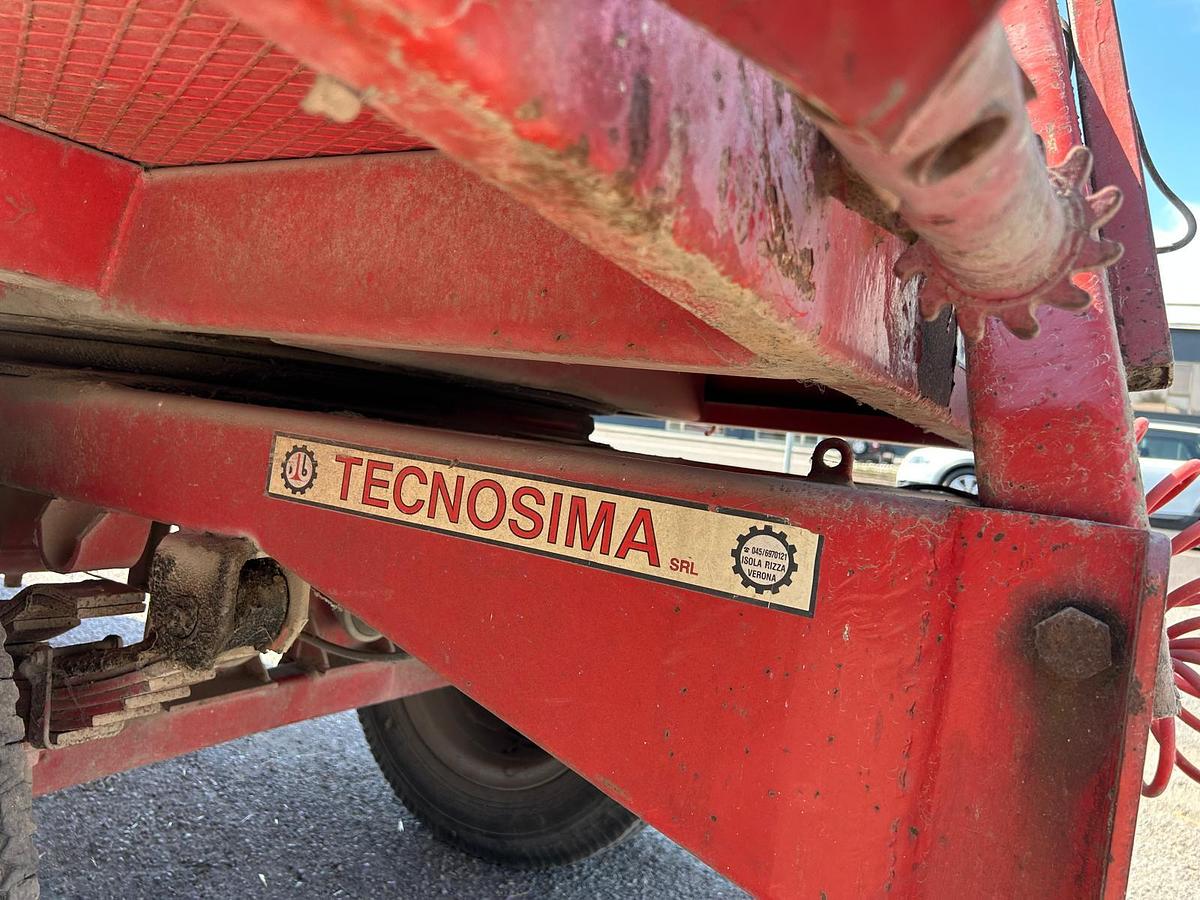 Usato Pianale 2 assi Tecnosima 140 quintali con rampe