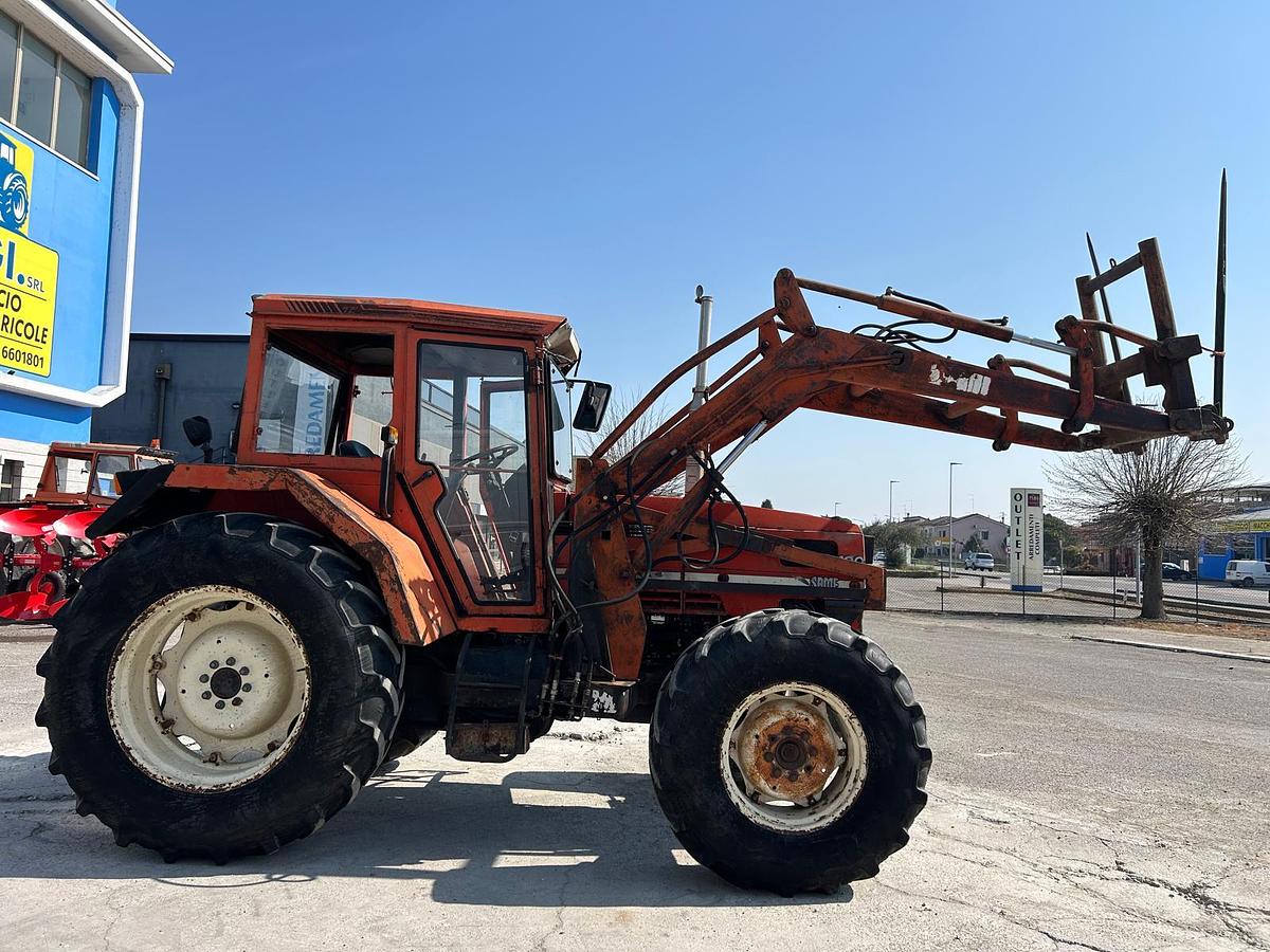 Usato Same Laser 100-caricatore Bonatti con forche