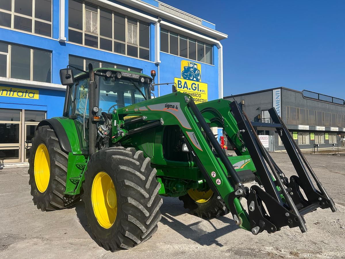 Usato John Deere 6620- caricatore Sigma4 con forche