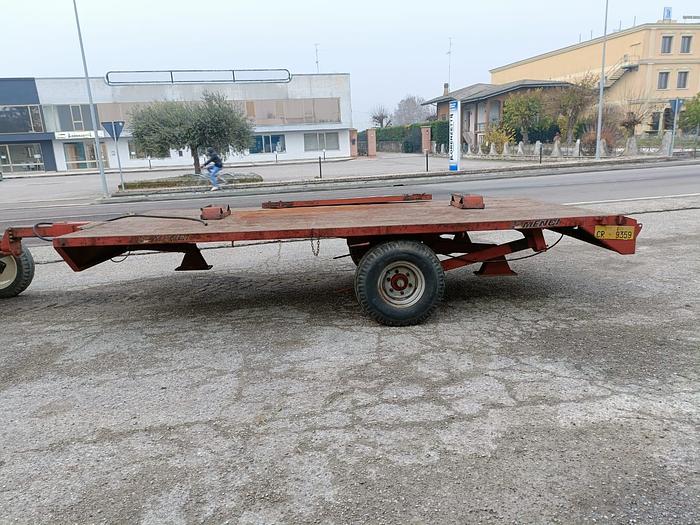 Usato Pianale ad un asse Menci 50 quintali