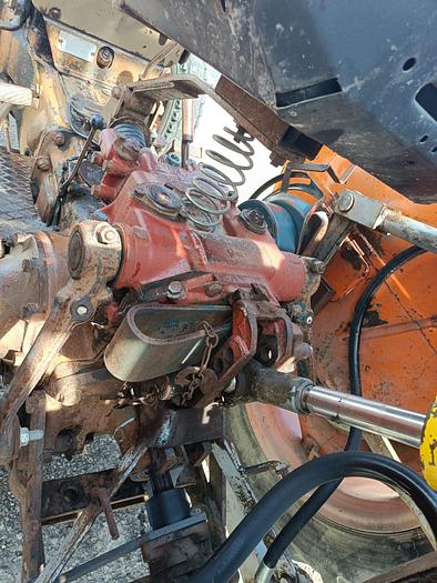 Usato Fiat 411 R con muletto e sollevatore