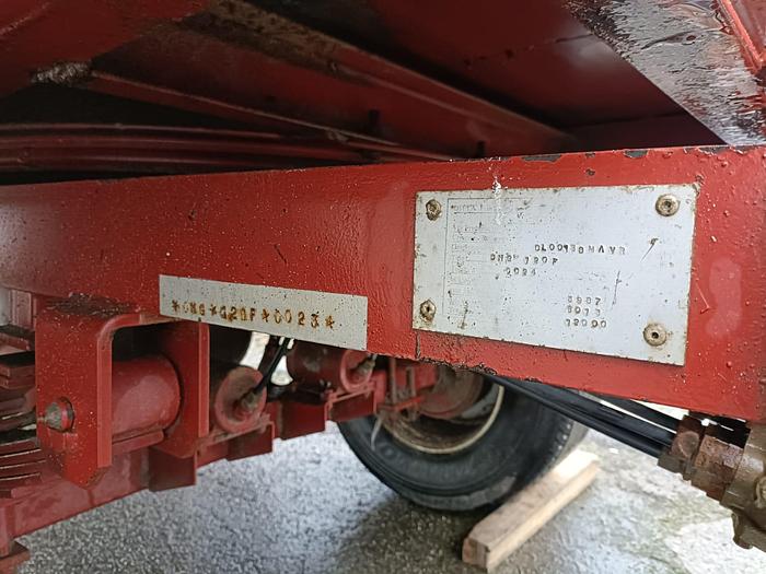 Usato Carrellone Ongaro due assi portata 120q