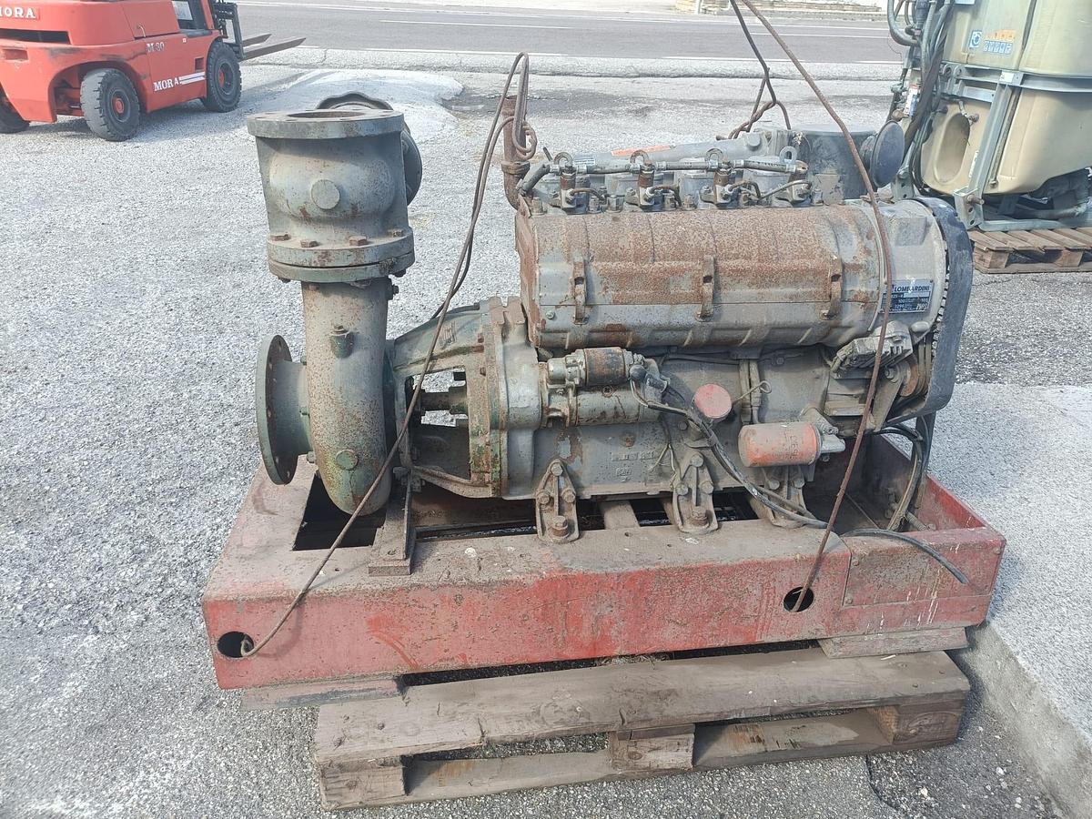 Usato Gruppo con motore Lombardini 4 cilindri 5LD825-4
