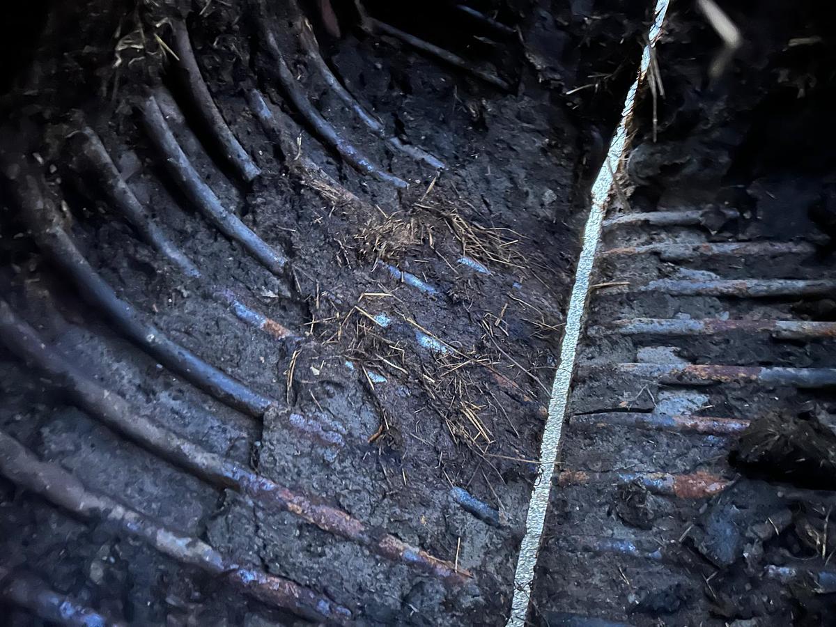 Usato Benna Rozzi per escavatore con CE