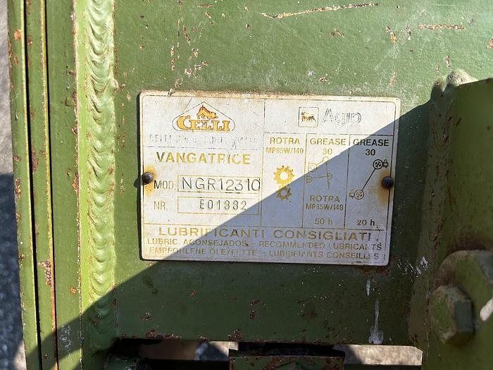 Usato Vangatrice Celli da 3m-versione pesante 35 q