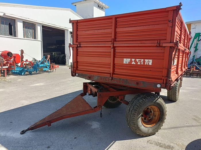 Usato Rimorchio ribaltabile trilaterale Selvatico