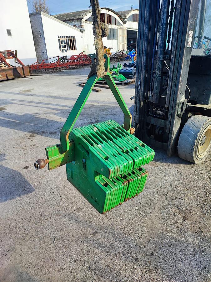Usato Zavorre anteriori originali John Deere da 50kg