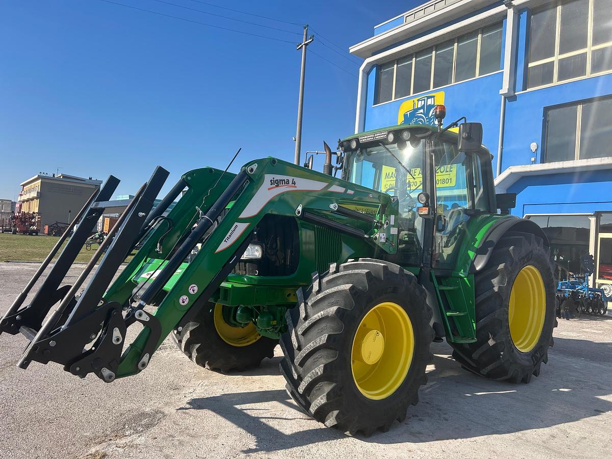 Usato John Deere 6620- caricatore Sigma4 con forche