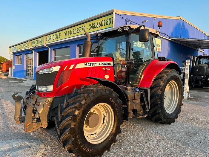 Usato Massey Ferguson 7616- anno 2016- ore 5595