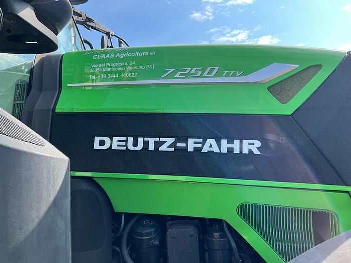 Usato Deutz-Fahr 7 250 TTV cilindri 6 - anno 2014 - ore 4500