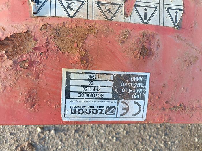 Usato Barra falciante a dischi Zanon da 1,20m