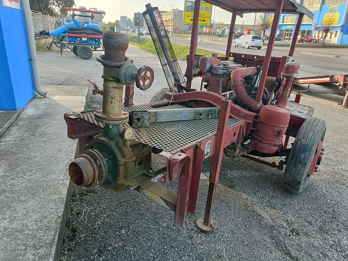 Usato gruppo motopompa- motore Fiat 4 cilindri 85 cv
