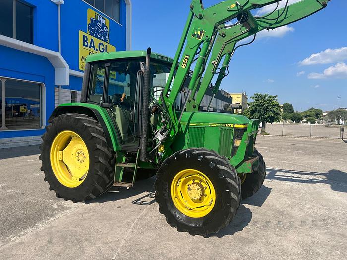 Usato John Deere 6210-caricatore JD 651-freni aria 175q