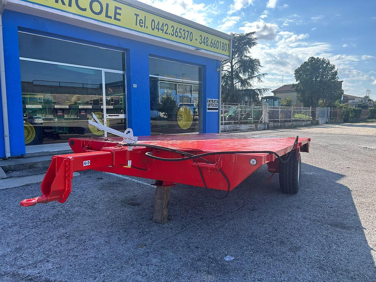 Usato Pianale ad un asse Menci 50 quintali