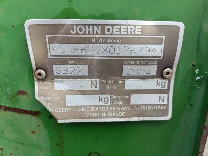 Usato Benna John Deere SB22