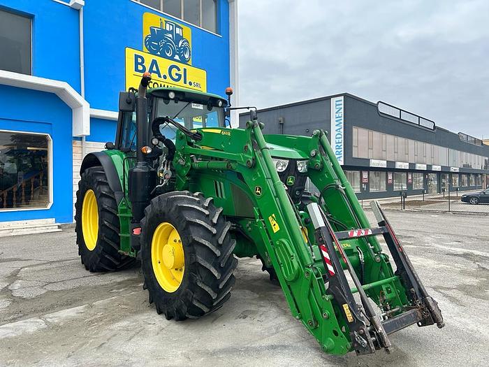 Usato John Deere 6155 M con caricatore JD