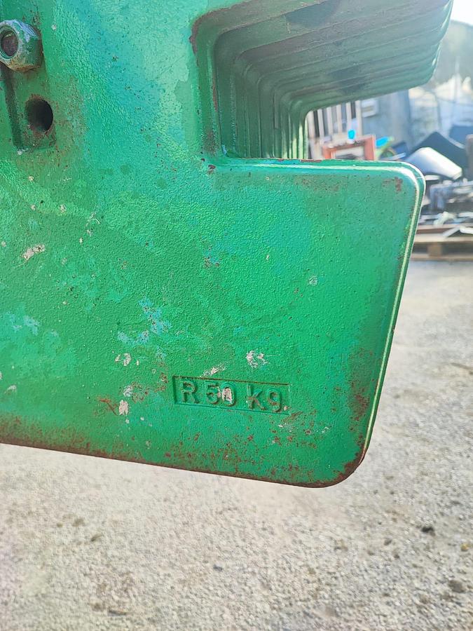 Usato Zavorre anteriori originali John Deere da 50kg