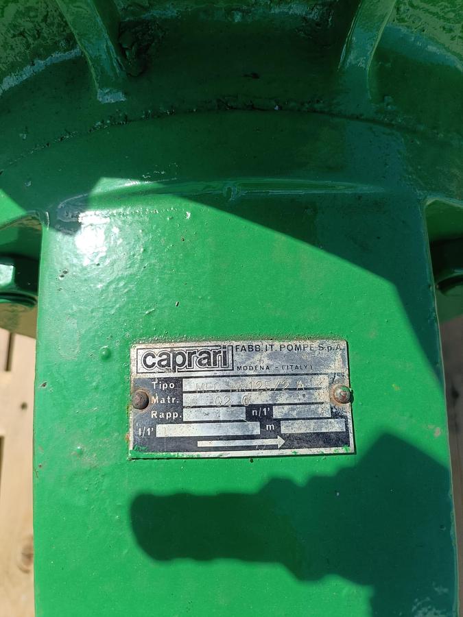 Usato pompa Caprari MECMR125-2A a 2 giranti