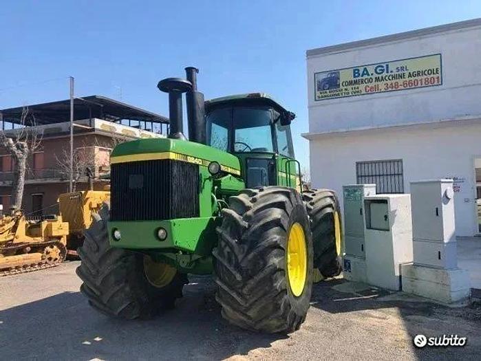 Usato John Deere 8640 snodato larg.2,75-peso 120q
